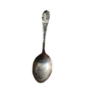 Arizona Indian Handle Sterling Silver 3.5” Souvenir Spoon